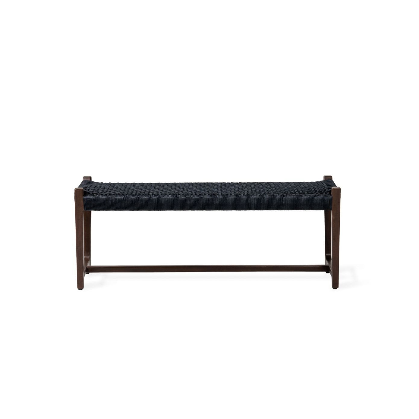 Kuwana Outdoor Bench Indigo Weave