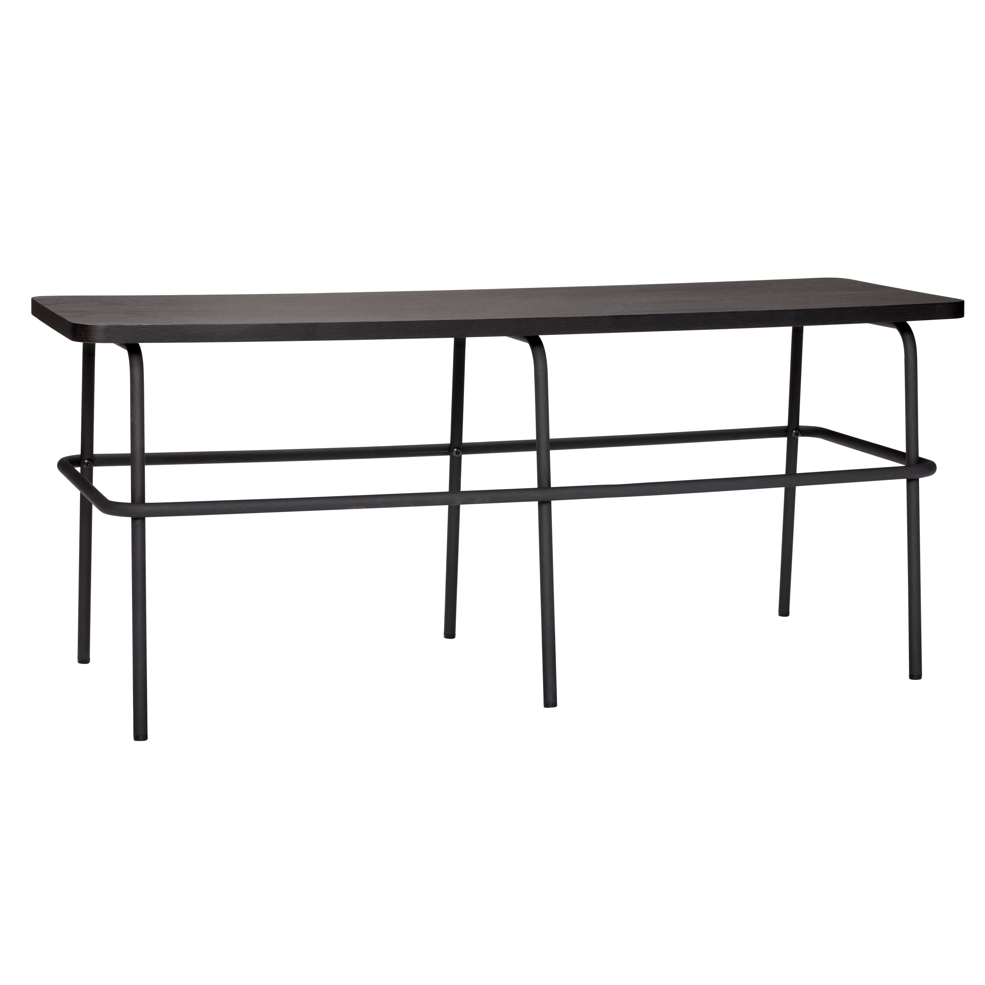 Hübsch Ash Bench preto