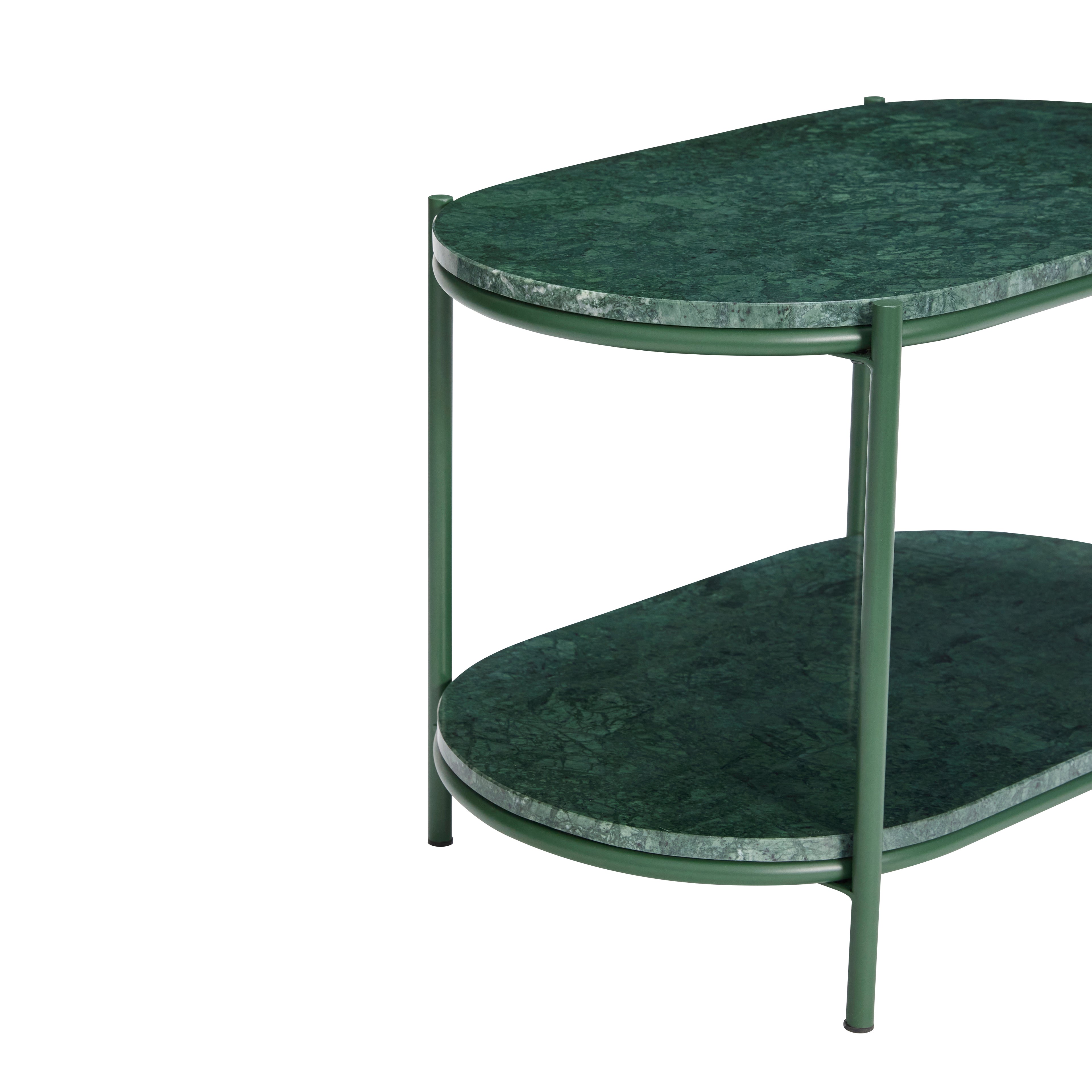 Hübsch Nusa Table Green escuro