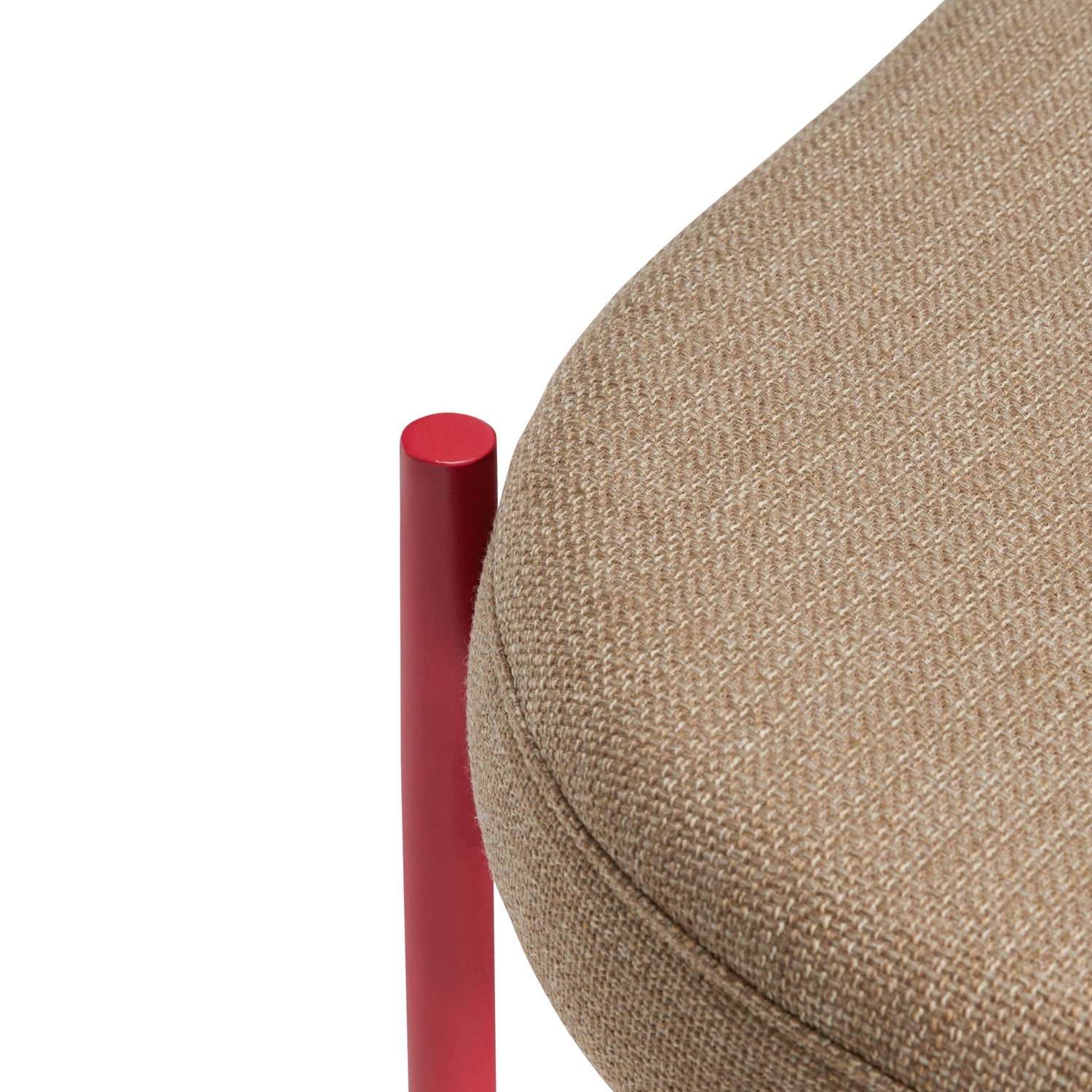 KLINT BENCH RED/BEIGE - 110X44XH45CM