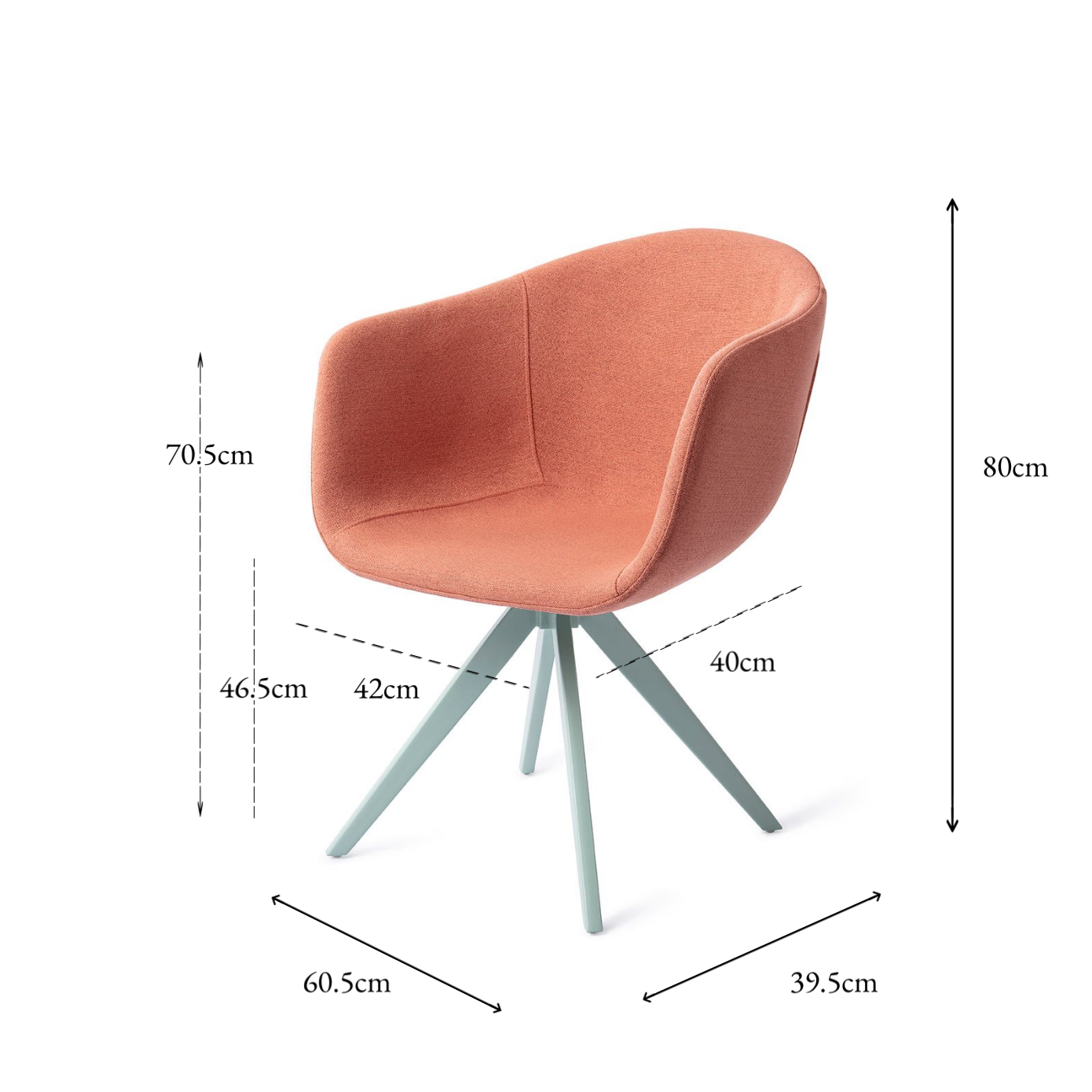 Yuni Dining Chair Crush Crush