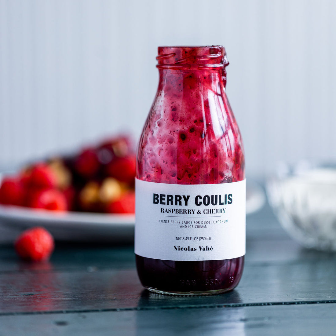 Berry Coulis, framboesa e cereja