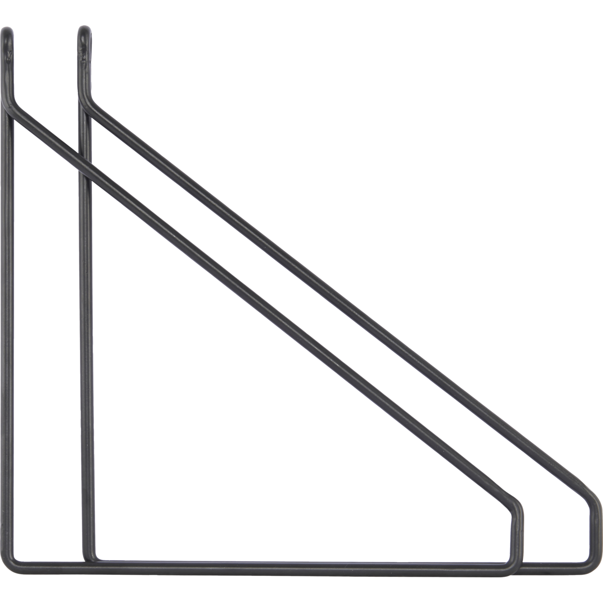 Médico da casa - Shelf Turns, separado, preto - L: 25 cm, H: 25,5 cm