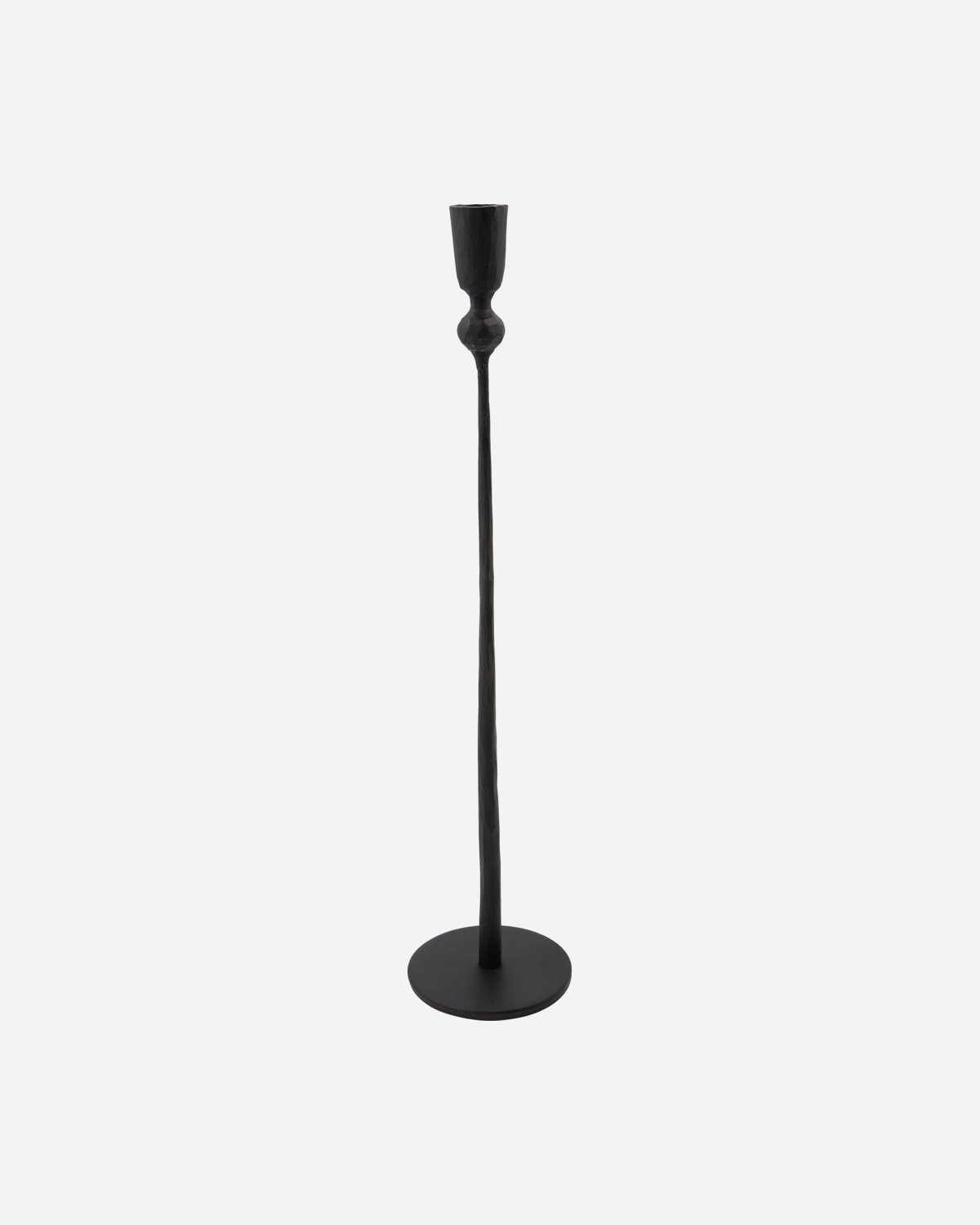 Médico da Casa - Candlestick, Trivo, Black - H: 41 cm, dia: 7 cm