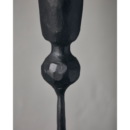 Médico da Casa - Candlestick, Trivo, Black - H: 41 cm, dia: 7 cm