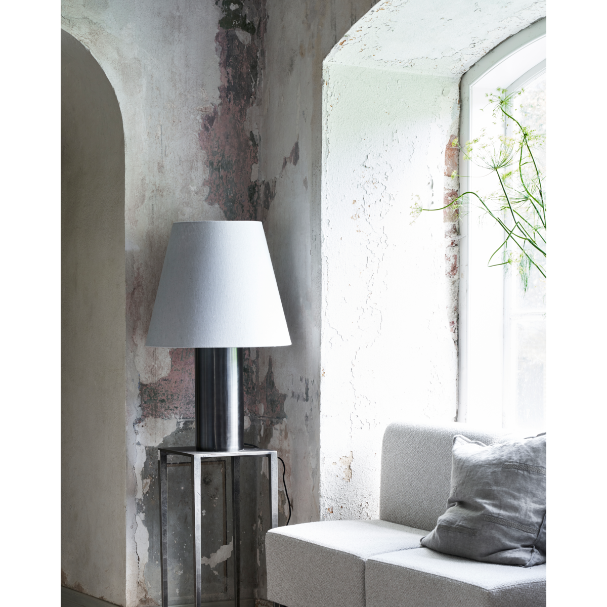 Doctor House Lampshade, Hdbakra, Antik White