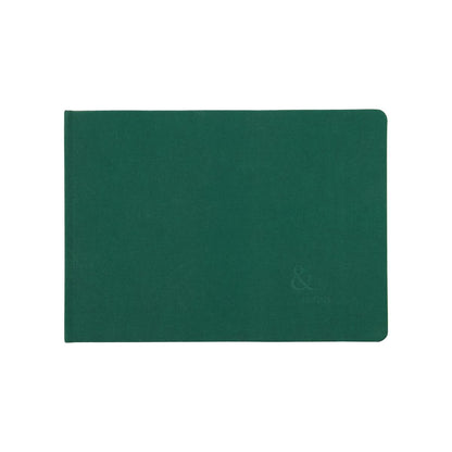 Caderno, hdguest, verde escuro