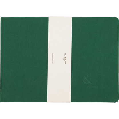 Caderno, hdguest, verde escuro