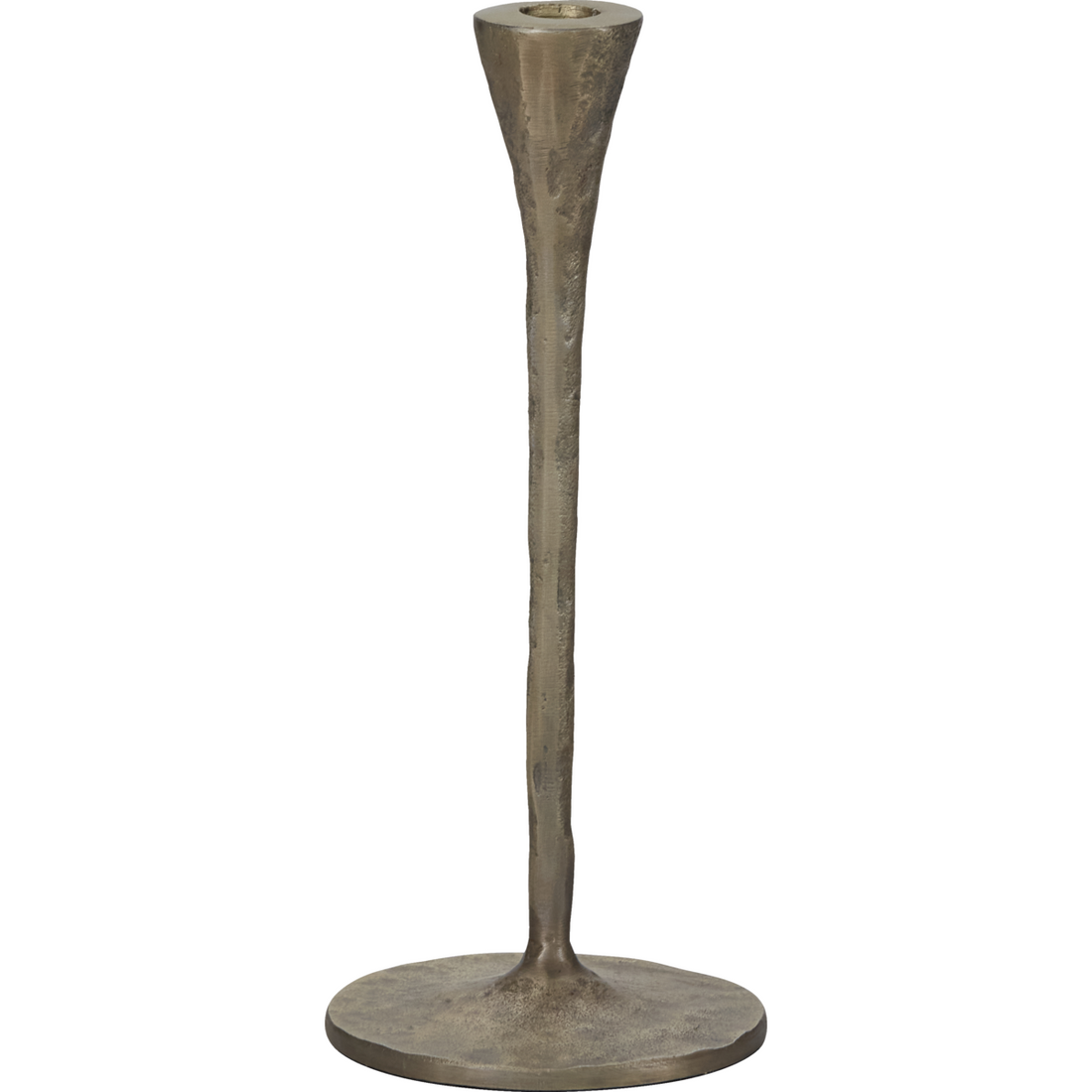 Candlestick, Hdstada, Brass Antik