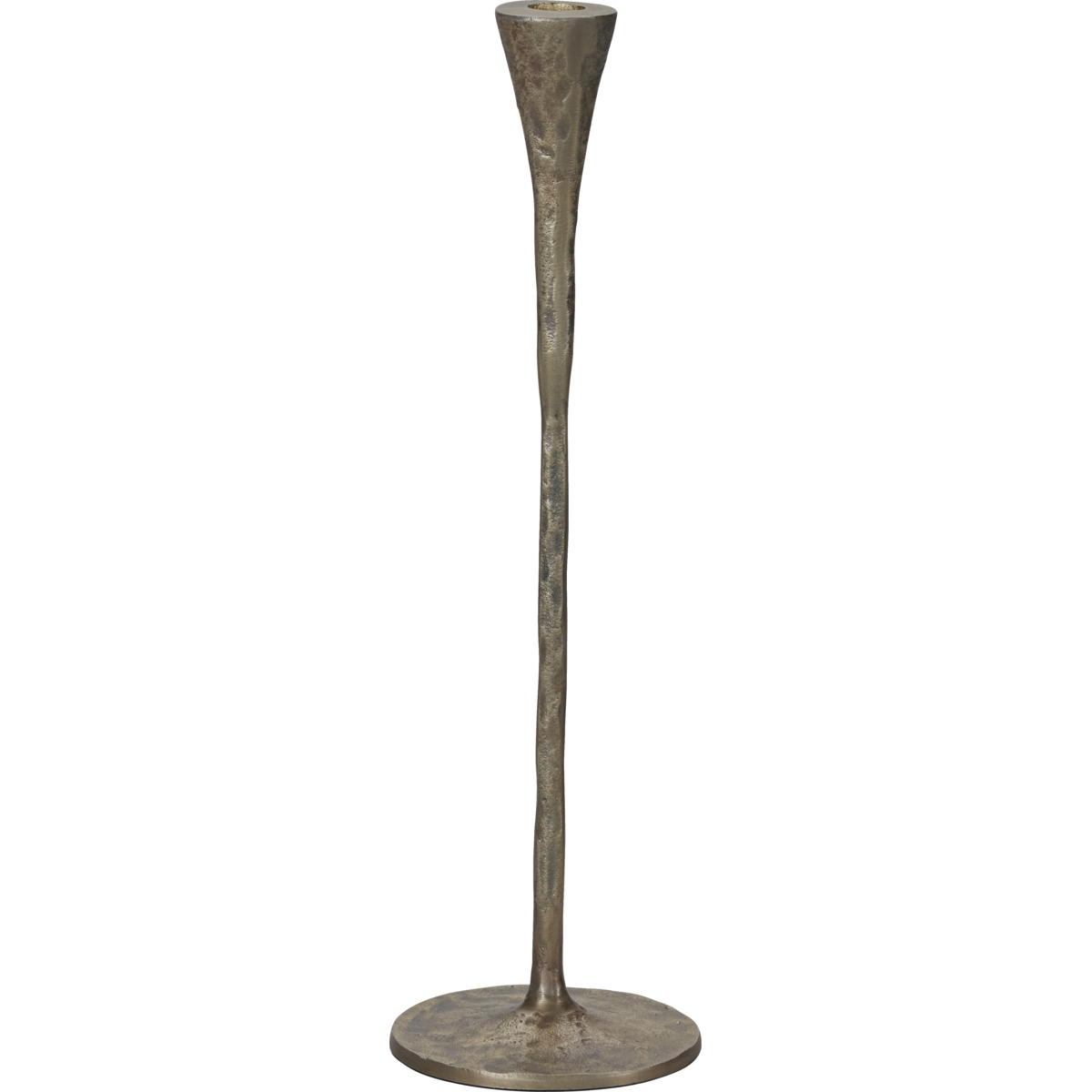 Candlestick, Hdstada, Brass Antik