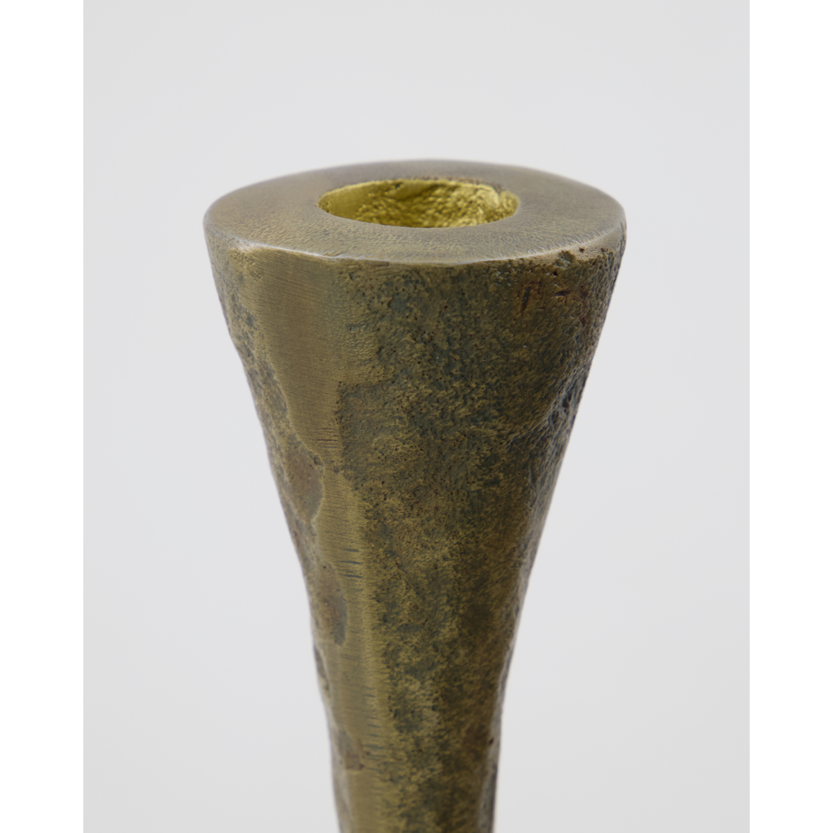 Candlestick, Hdstada, Brass Antik