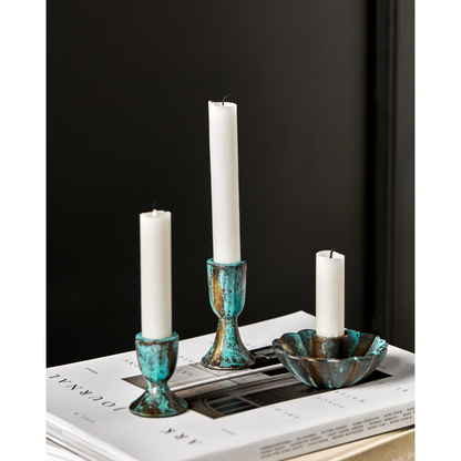 Candlestick, hdcupa, verde antigo