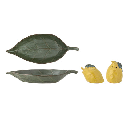 Coleção criativa Limone Salt &amp; Pepper Conjunto, amarelo, grés