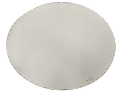 Cover oval guardana // creme pu - macio