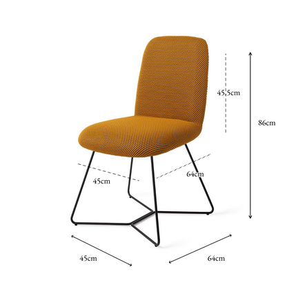 Cadeira de jantar de Taiwa Groovy GauM