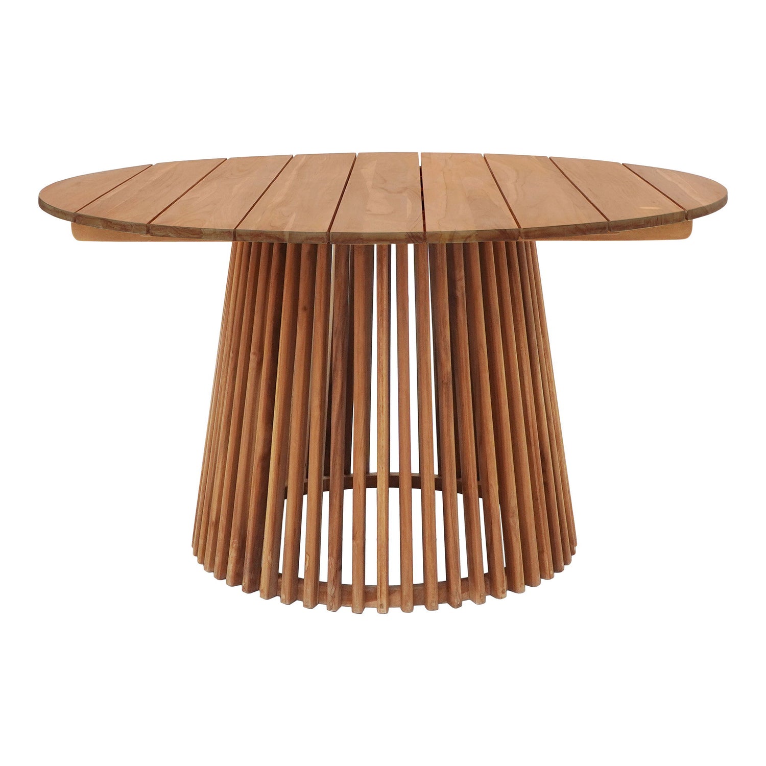 Mesa de jantar, teca, natureza&lt;br&gt;Ø120x75 cm