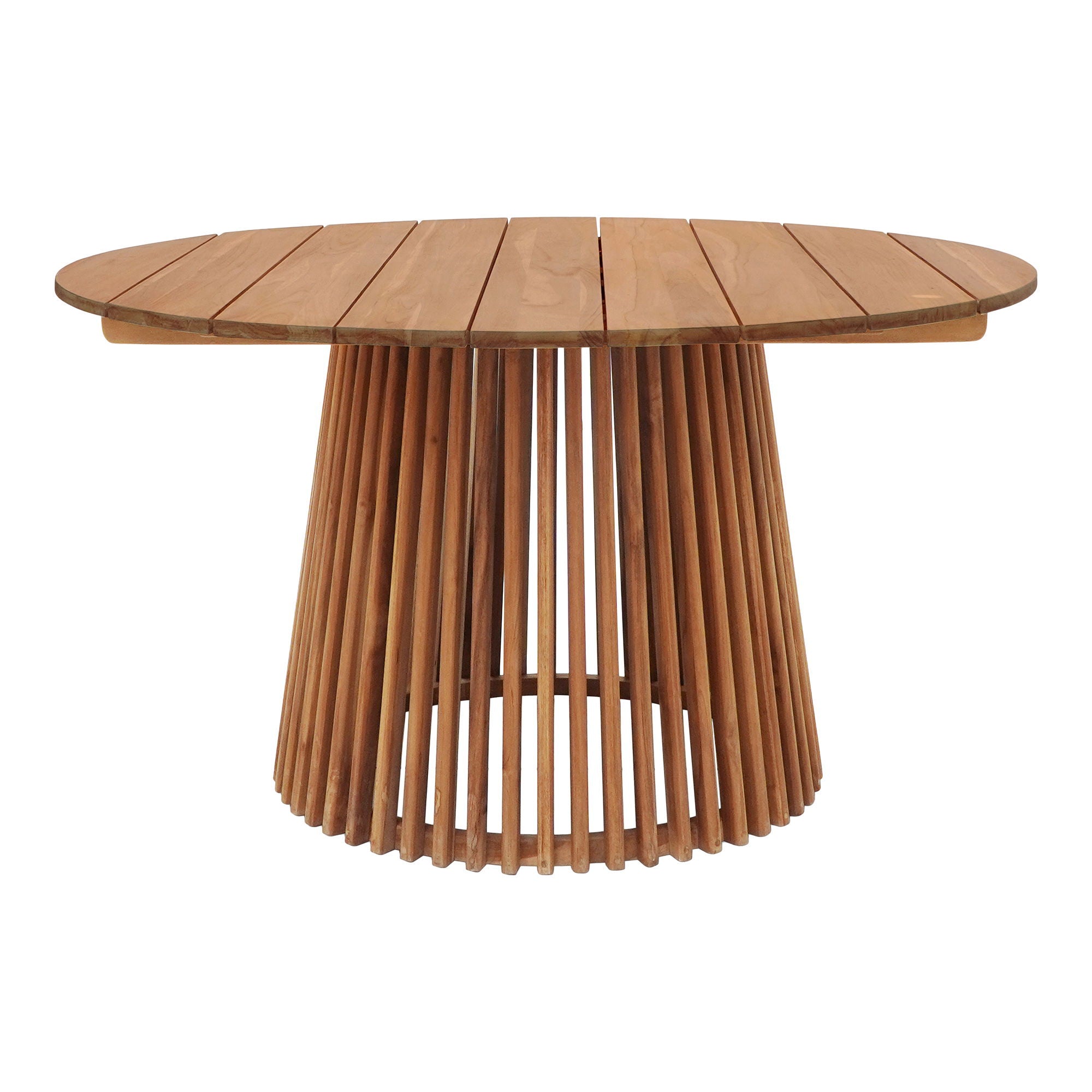 Mesa de jantar, teca, natureza&lt;br&gt;Ø120x75 cm