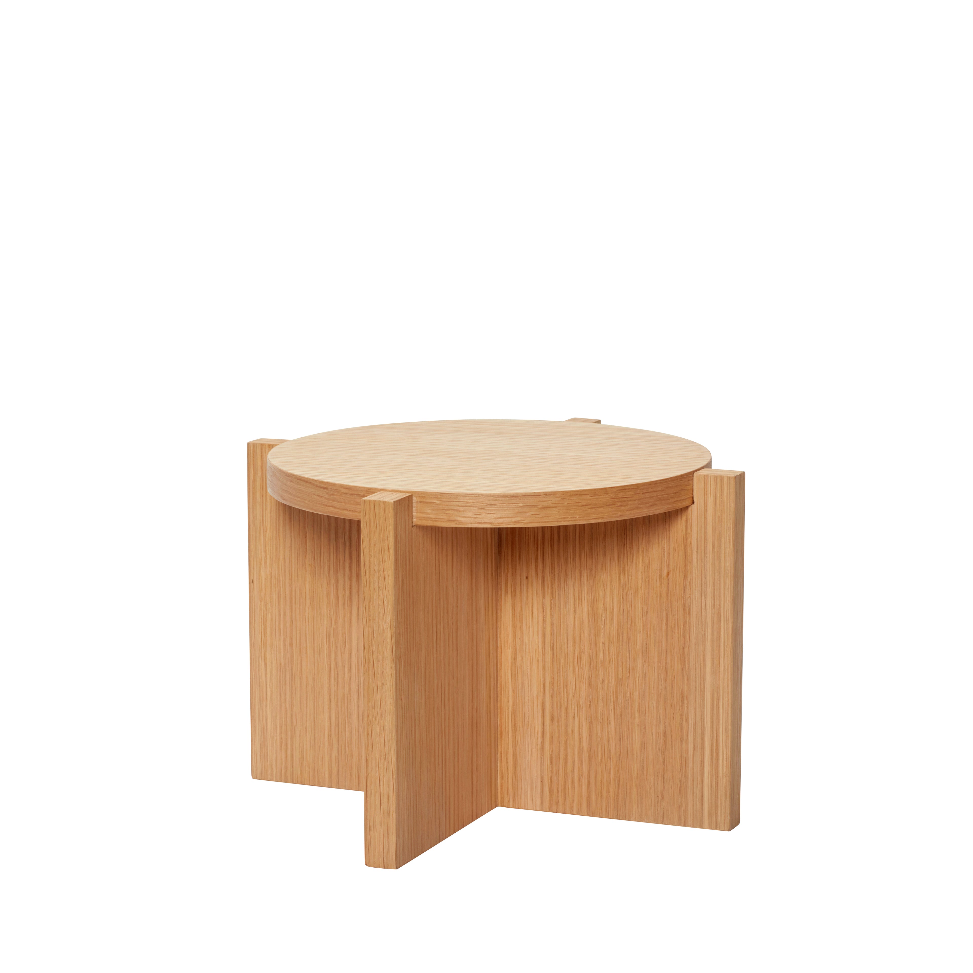 Hübsch - Plants Stands, Oak, FSC, Natureza - Ø30xh20cm