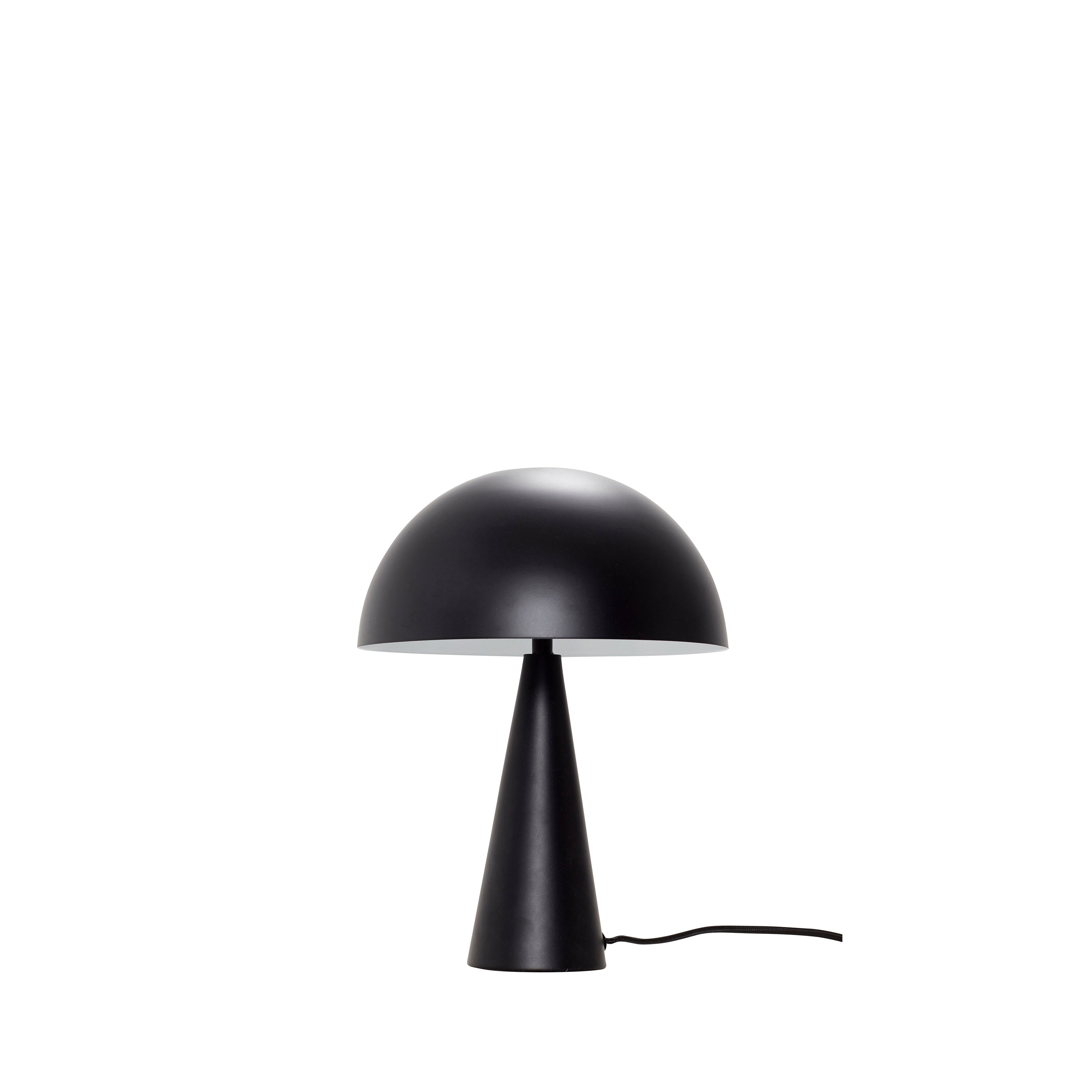 Hübsch luminador de mesa mini preto