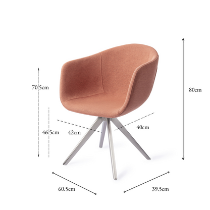 Yuni Dining Chair Crush Crush