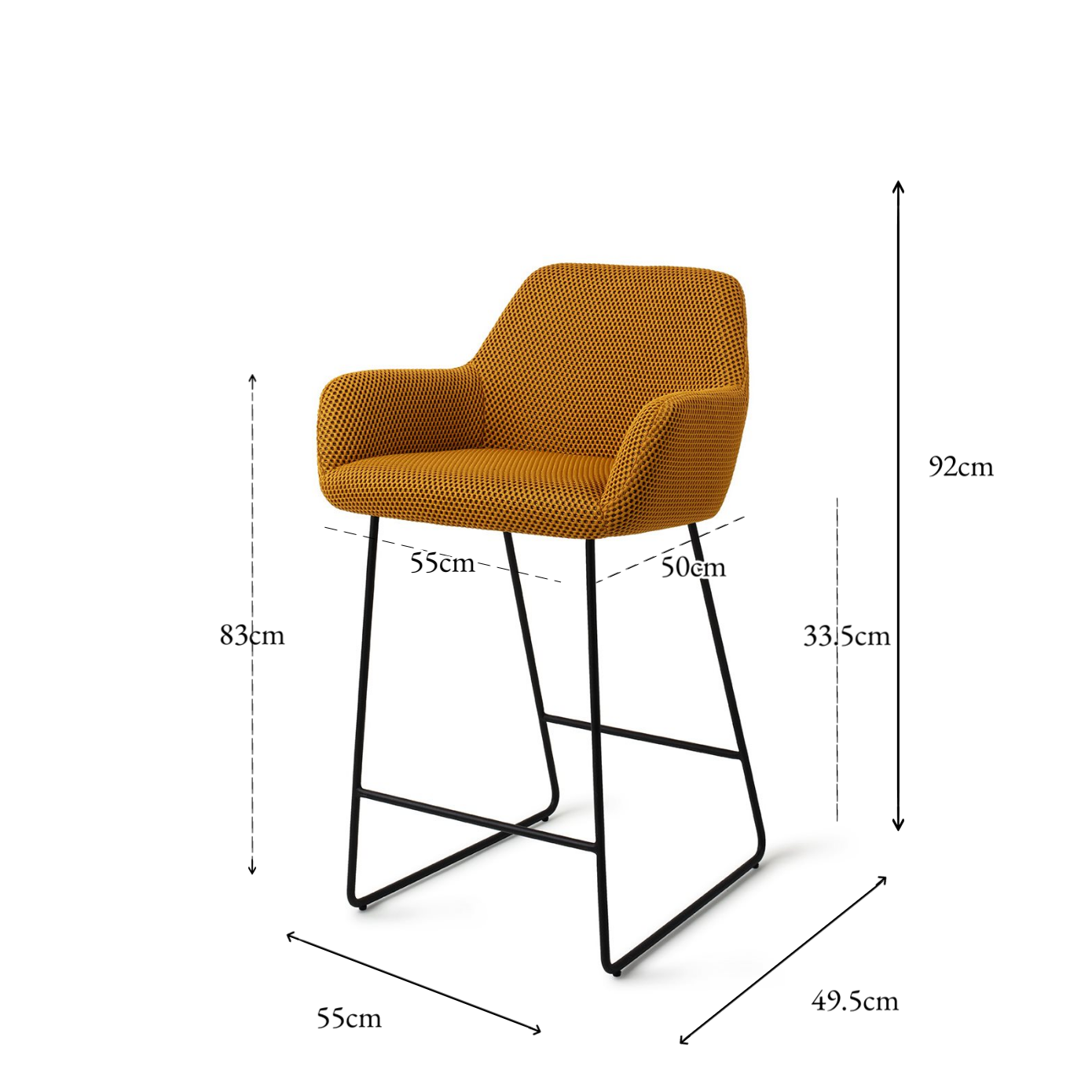 Hiroo Bar Chair Groovy GaM