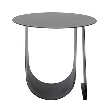 Mesa lateral de Bloomingville Cher, preto, metal