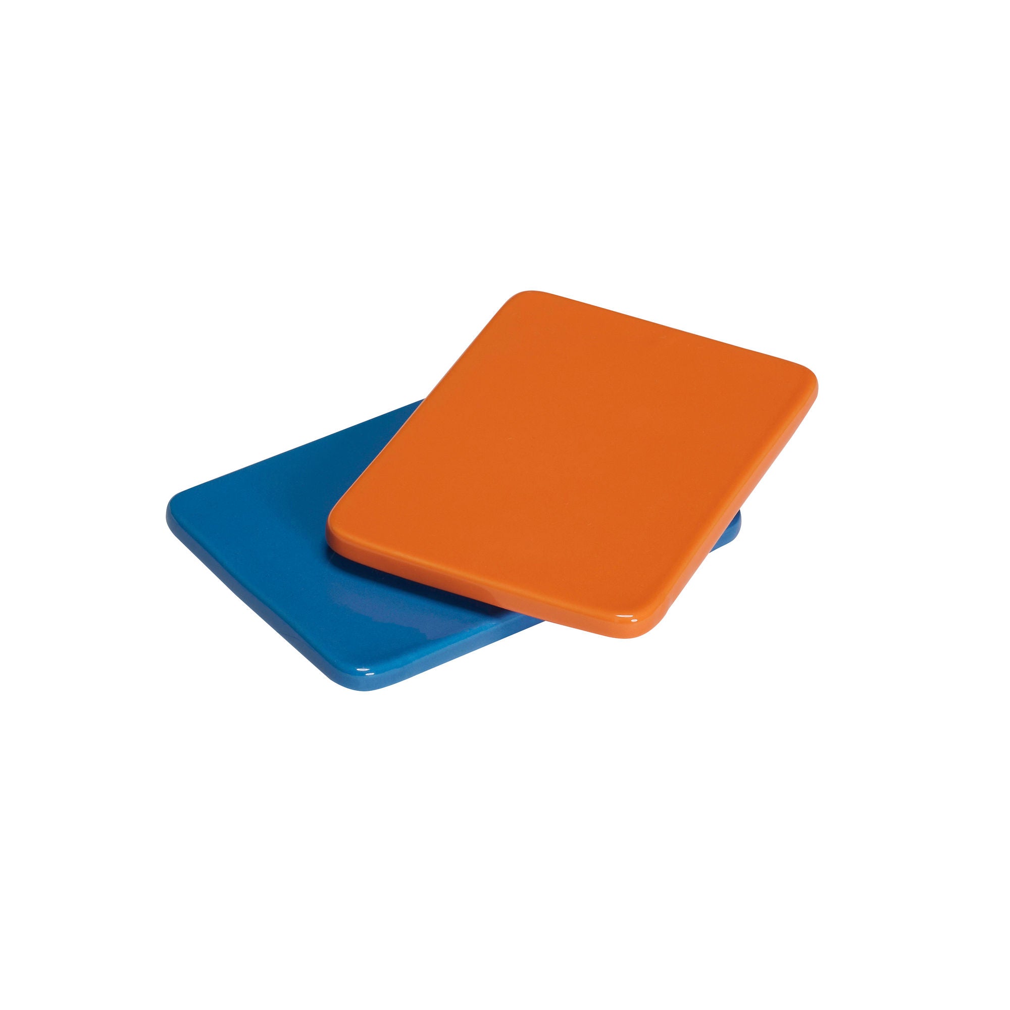 Hübsch Amare Table Skåne Small Blue/Orange (conjunto de 2)