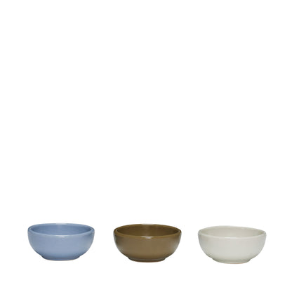 Hübsch Amare Bowls multicoloridos (conjunto de 3)