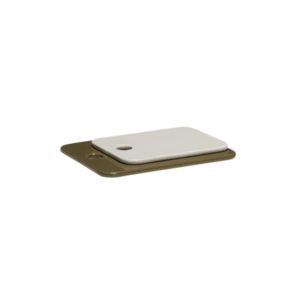 Hübsch Amare Butter Placas Sand/Olive Green (conjunto de 2)