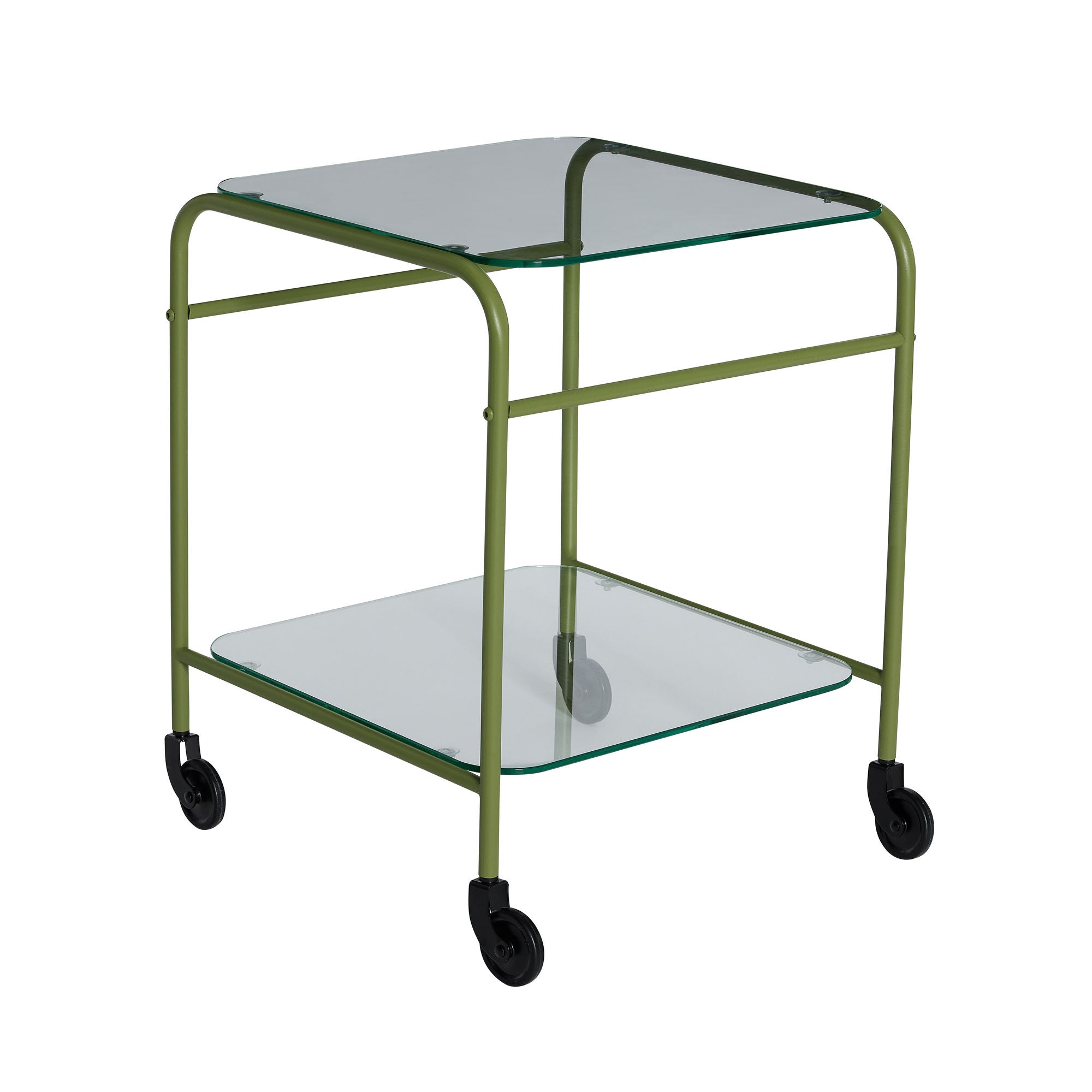 Hübsch Zephyr Roller Table Green