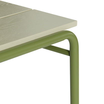 Hübsch Koi Bench Green/Cinza