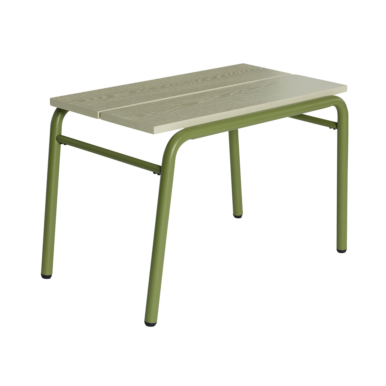 Hübsch Koi Bench Green/Cinza