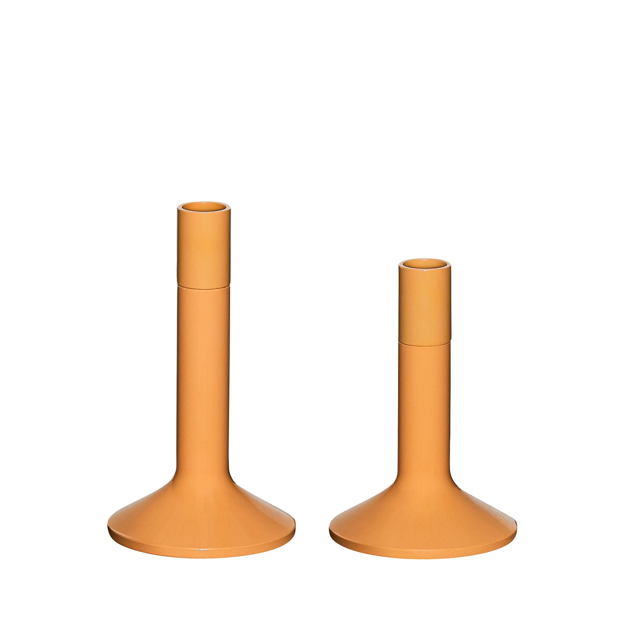 Hübsch Candlestick Orange (conjunto de 2)