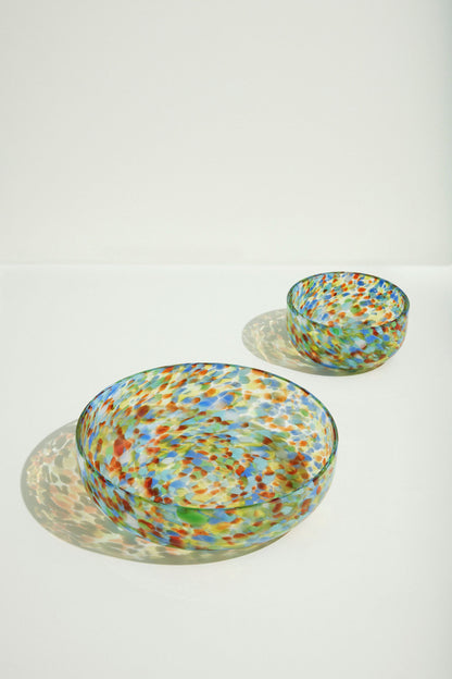 Hübsch Confetti Bowls multicoloridos (conjunto de 2)