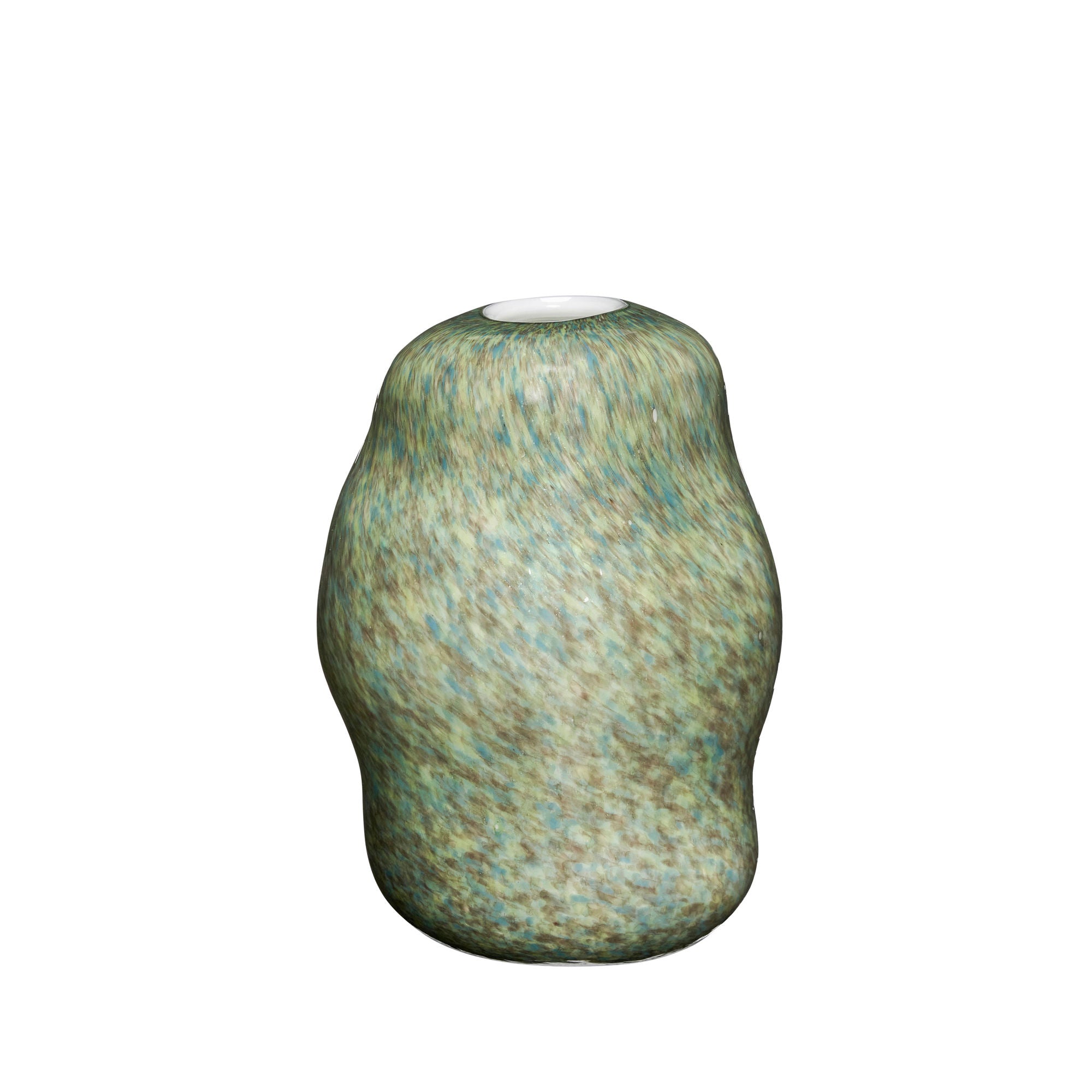 Hübsch miro vase verde