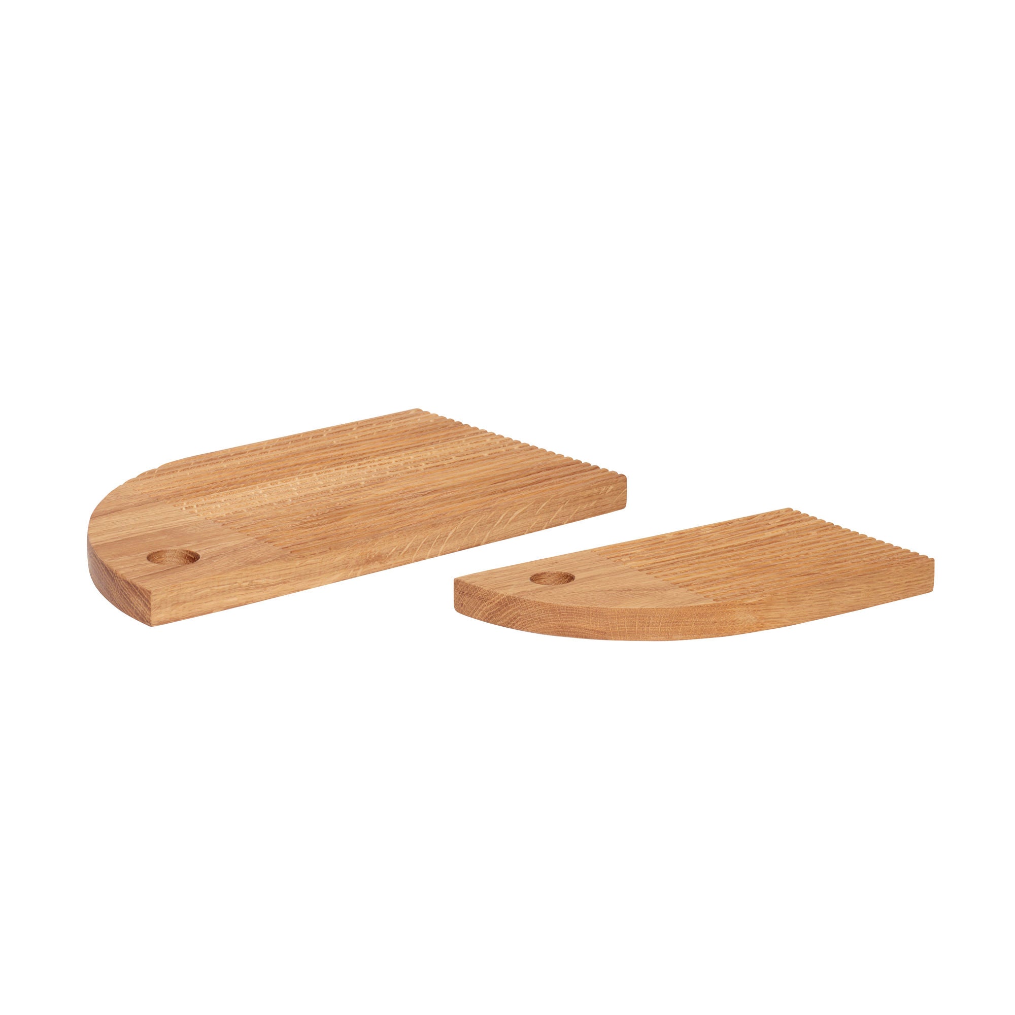 Hübsch Split Cutting Boards Nature (conjunto de 2)