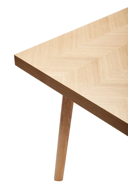 Hübsch Herringbone Dining Table grande natureza