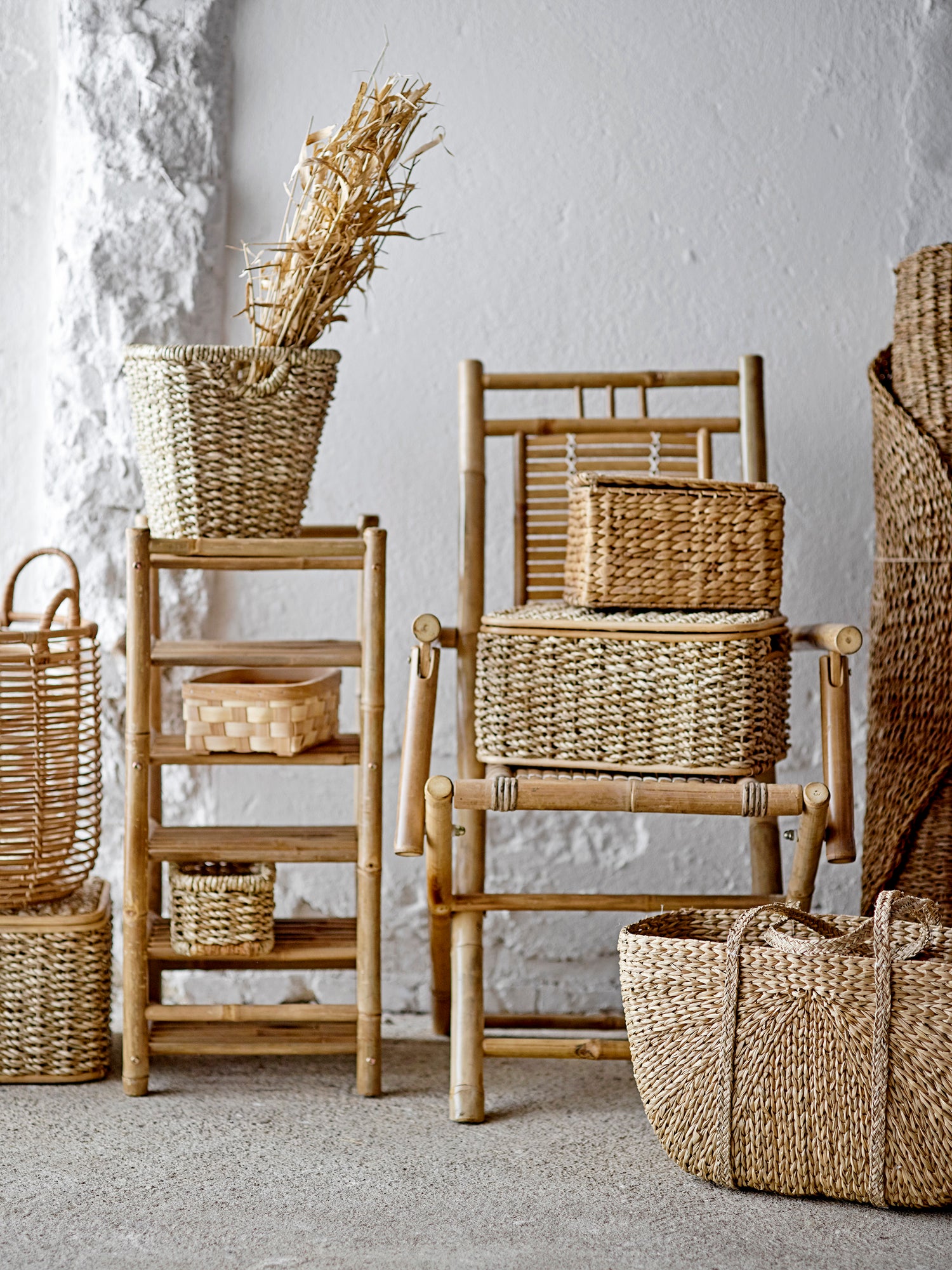 Wilja Bread Basket, Nature, Pine