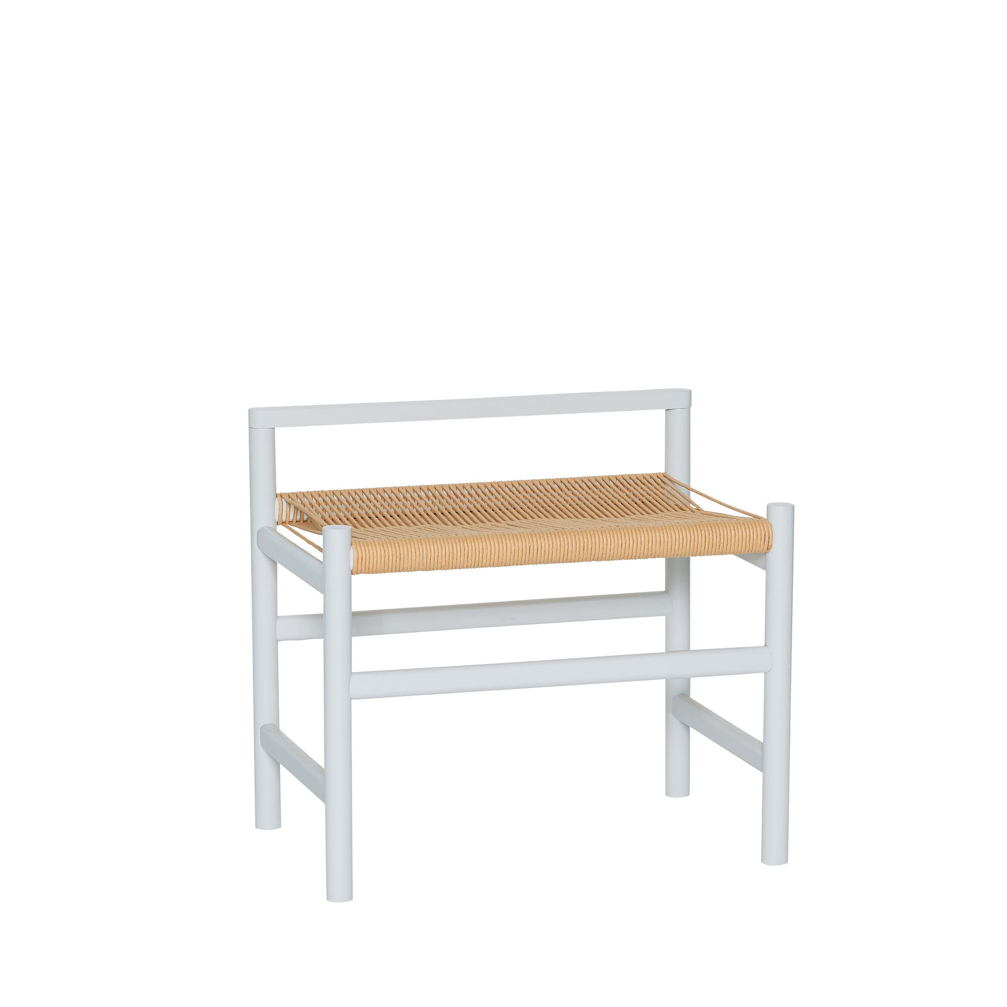 Hübsch Heritage Bench pequeno cinza claro