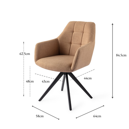 Noto Dining Chair Toasted Toffee