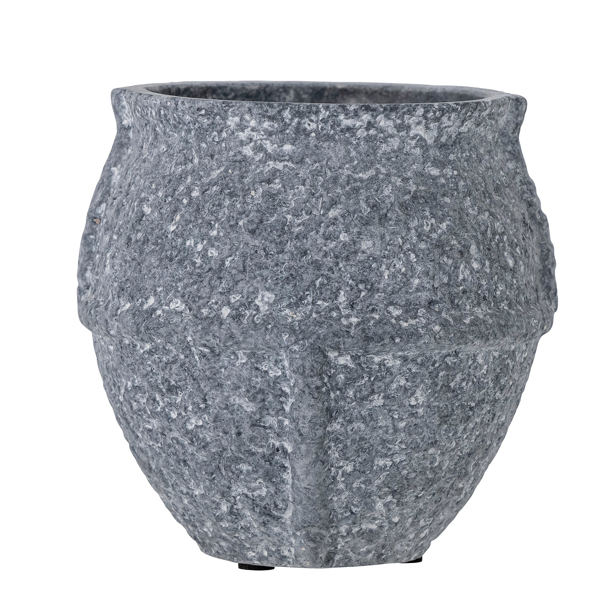 Walle Vase, Gray, Cerâmica