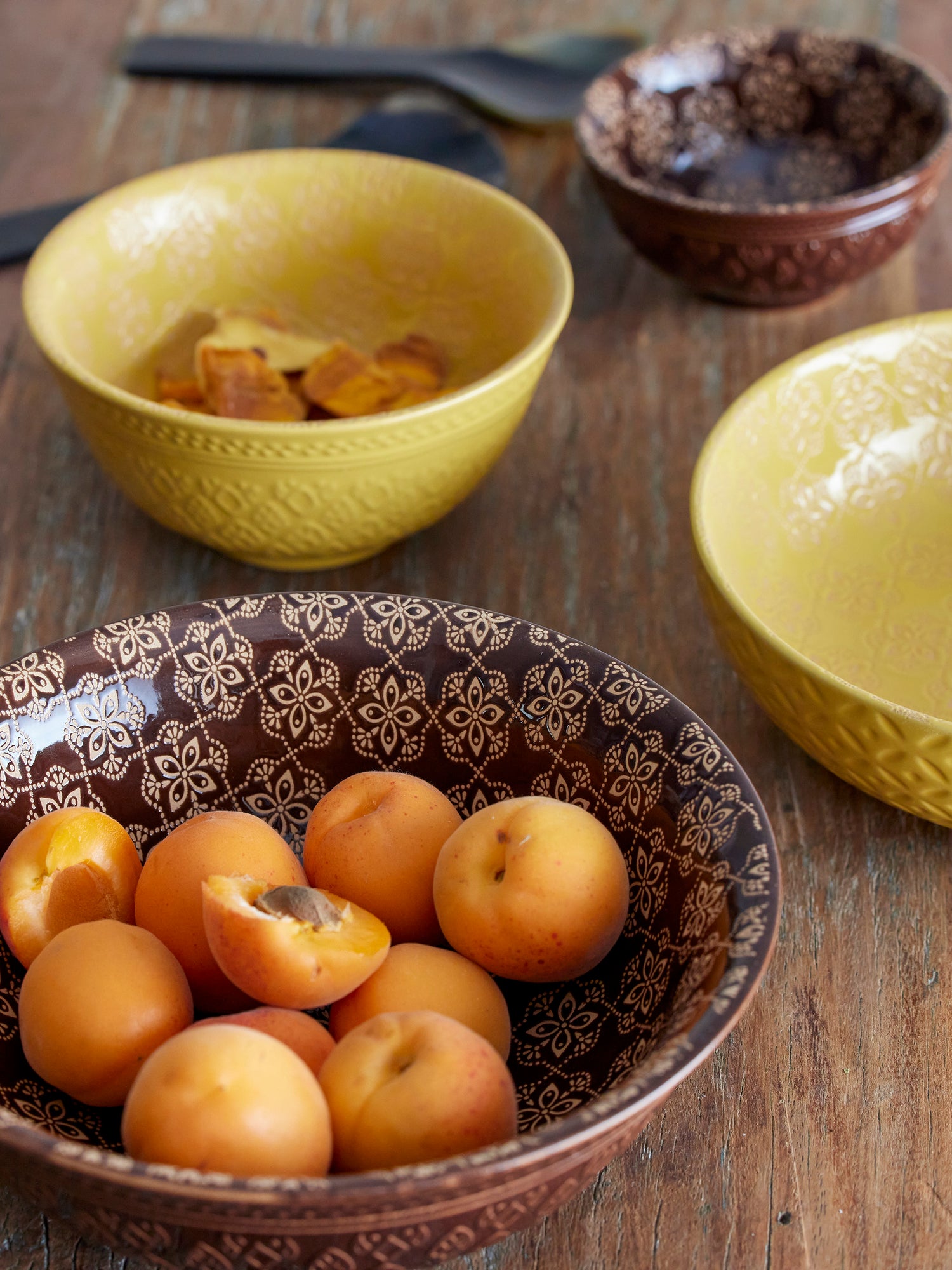 Marsala Bowl, amarelo, grés