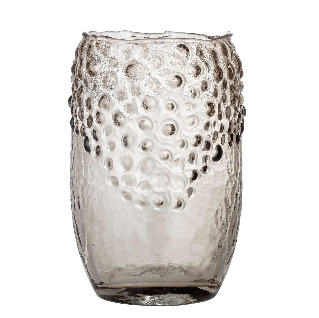 Vaso de Bloomingville Emalia, marrom, vidro