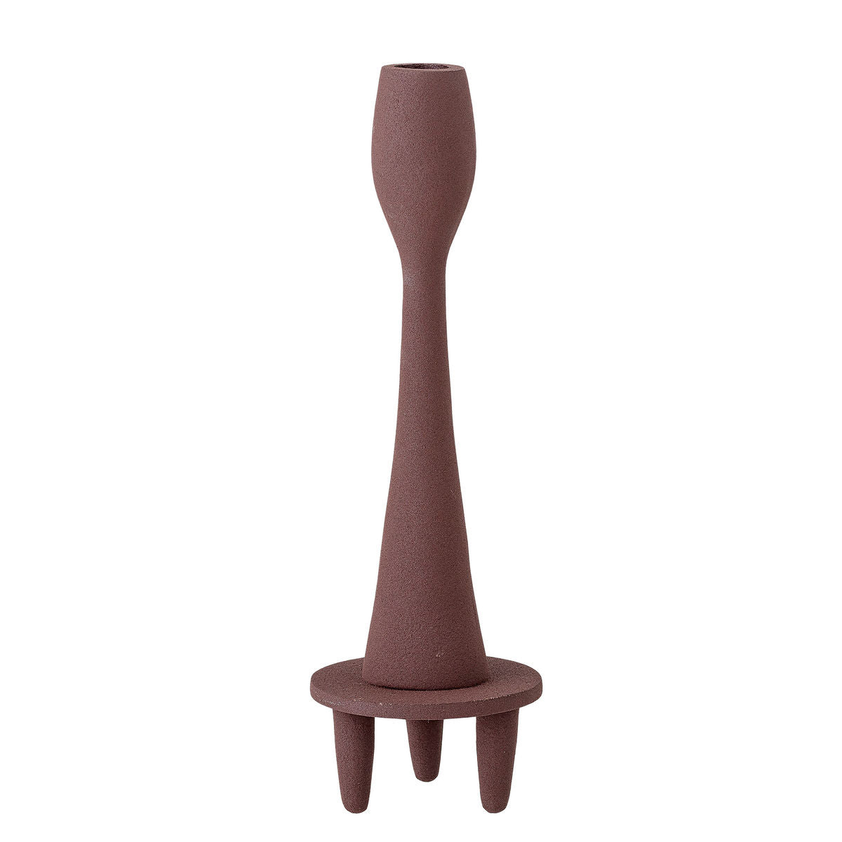 Bloomingville Davi Candlestick, Brown, Alumínio