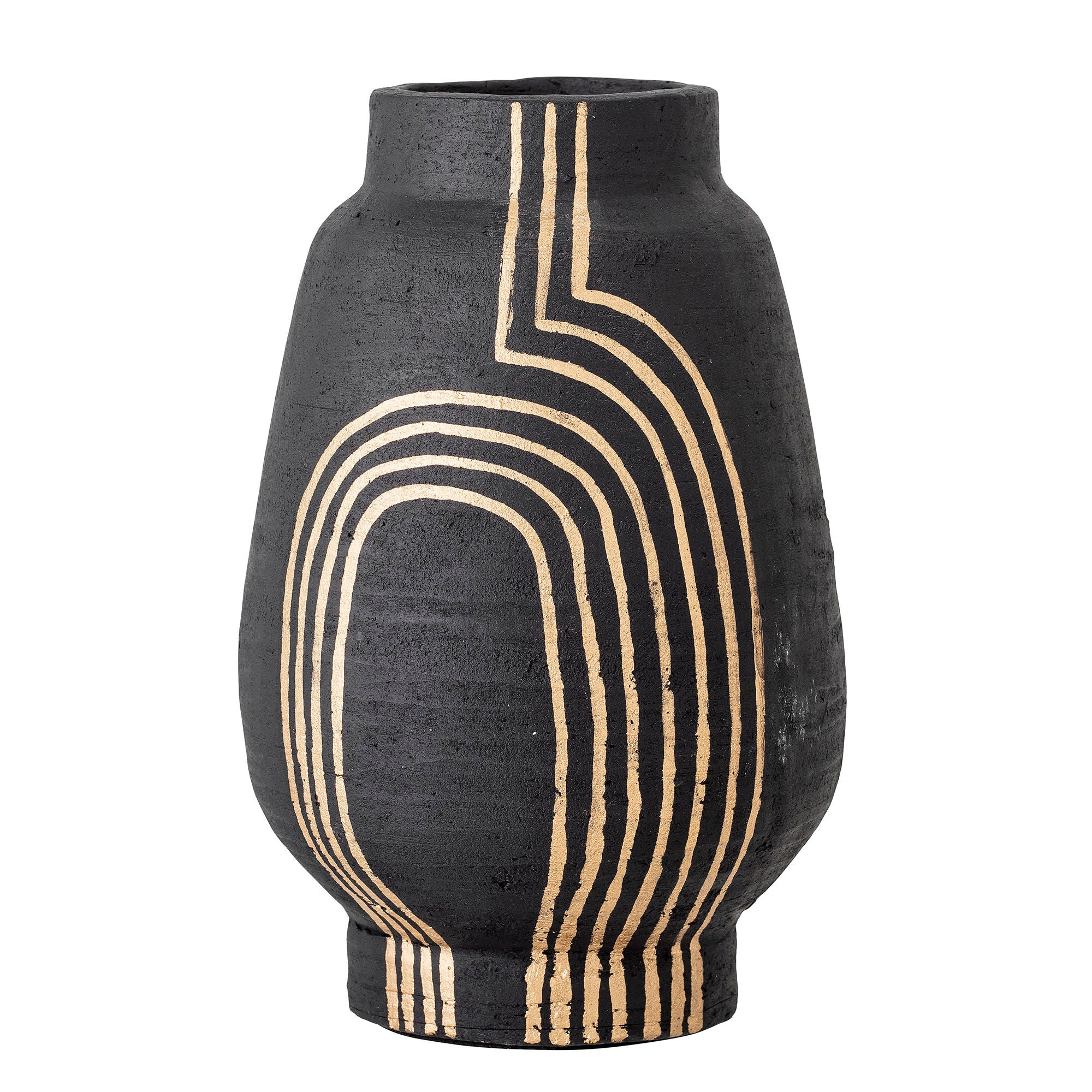 Creative Collection Creative Collection Gunilla Deko Vase, Guld, Terrakotta - DesignGaragen.dk.