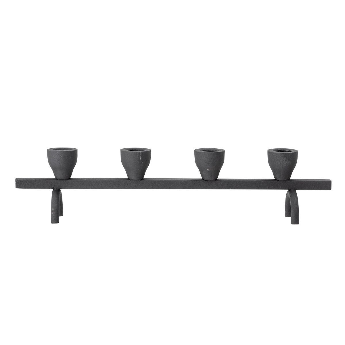 Bloomingville Jerome Candlestick, preto, metal