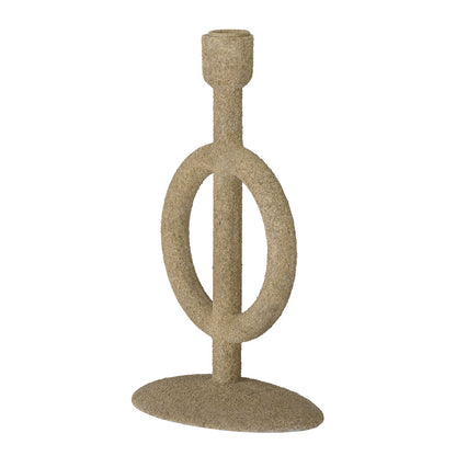 Bloomingville Flikka Candlestick, Nature, Polyresin