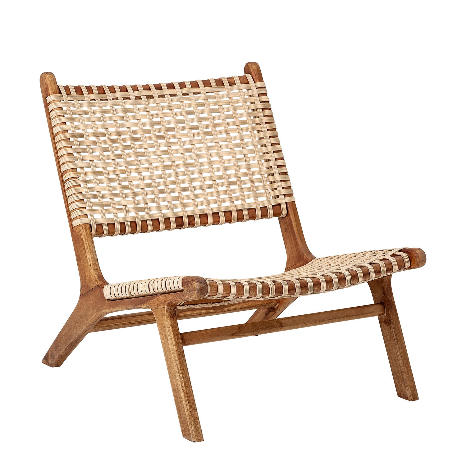 Bloomingville Keila Lounge Stol, Natur, Teak - Bloomingville - DesignGaragen.dk