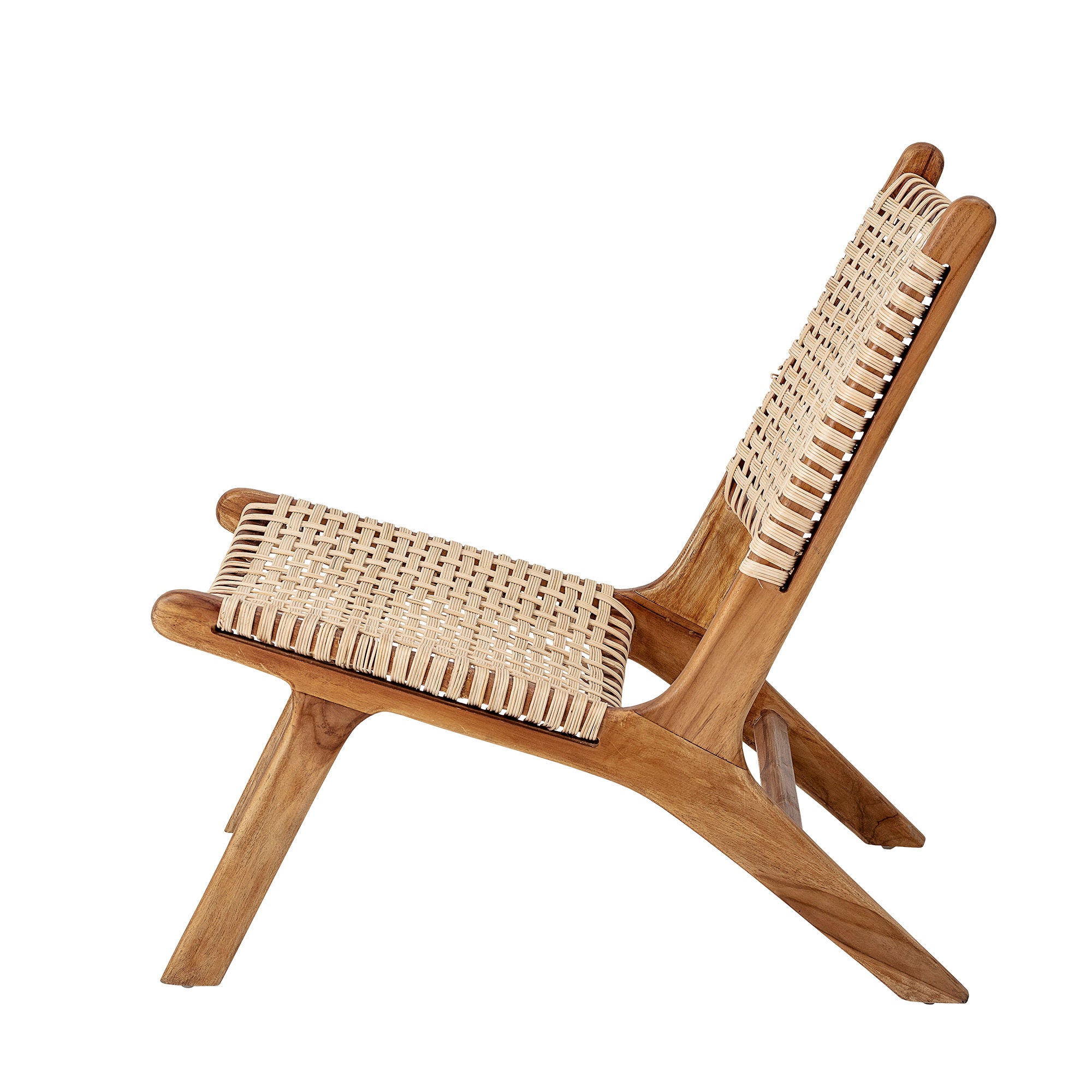 Bloomingville Keila Lounge Stol, Natur, Teak - Bloomingville - DesignGaragen.dk