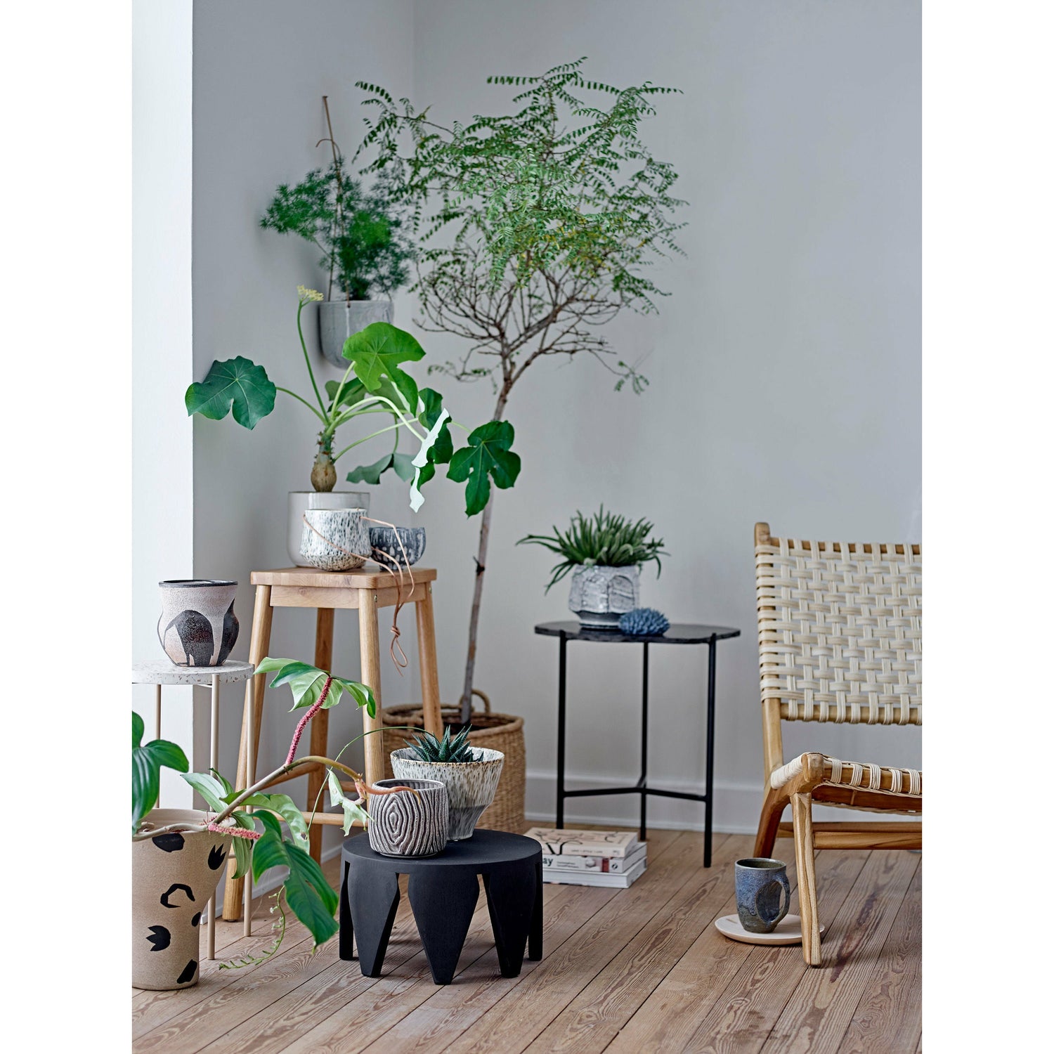 Bloomingville Keila Lounge Stol, Natur, Teak - Bloomingville - DesignGaragen.dk